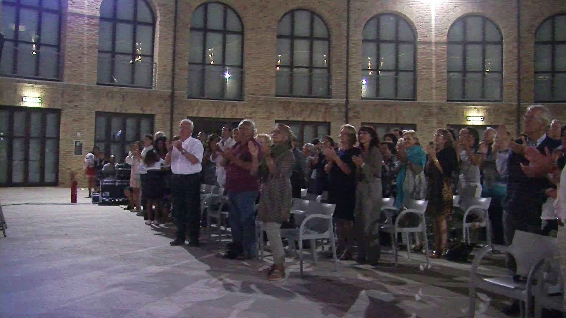 21 lugio 2013 - Pescara, Festival Inernationale D'annunziano - standing ovation per Daniela Musini